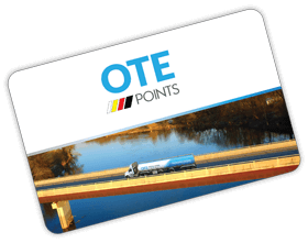 OTE Points Card