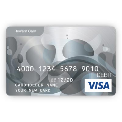 Prepaid VISA Debit Card