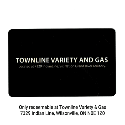Townline Variety and Gas Gift Card